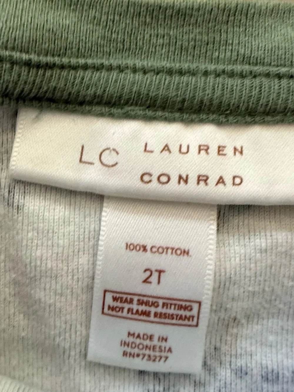 Lauren Conrad Pajamas 2T